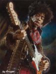 Jimi Hendrix by Sebastian Kruger