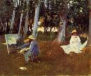 Sargent painting Monet