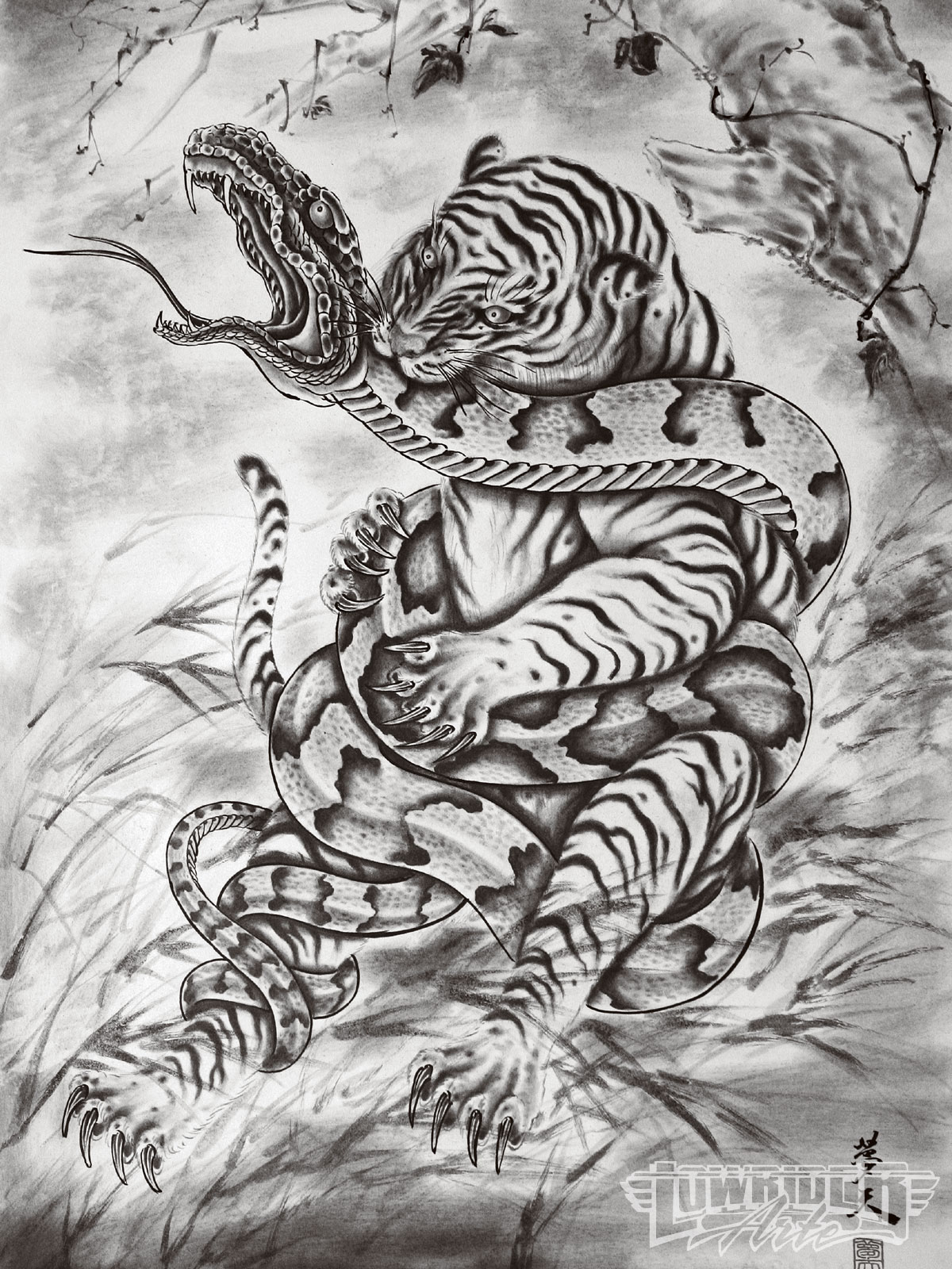 1003_lrap_22_o tattoo_artist_horiyoshi_iii tiger_and_snake