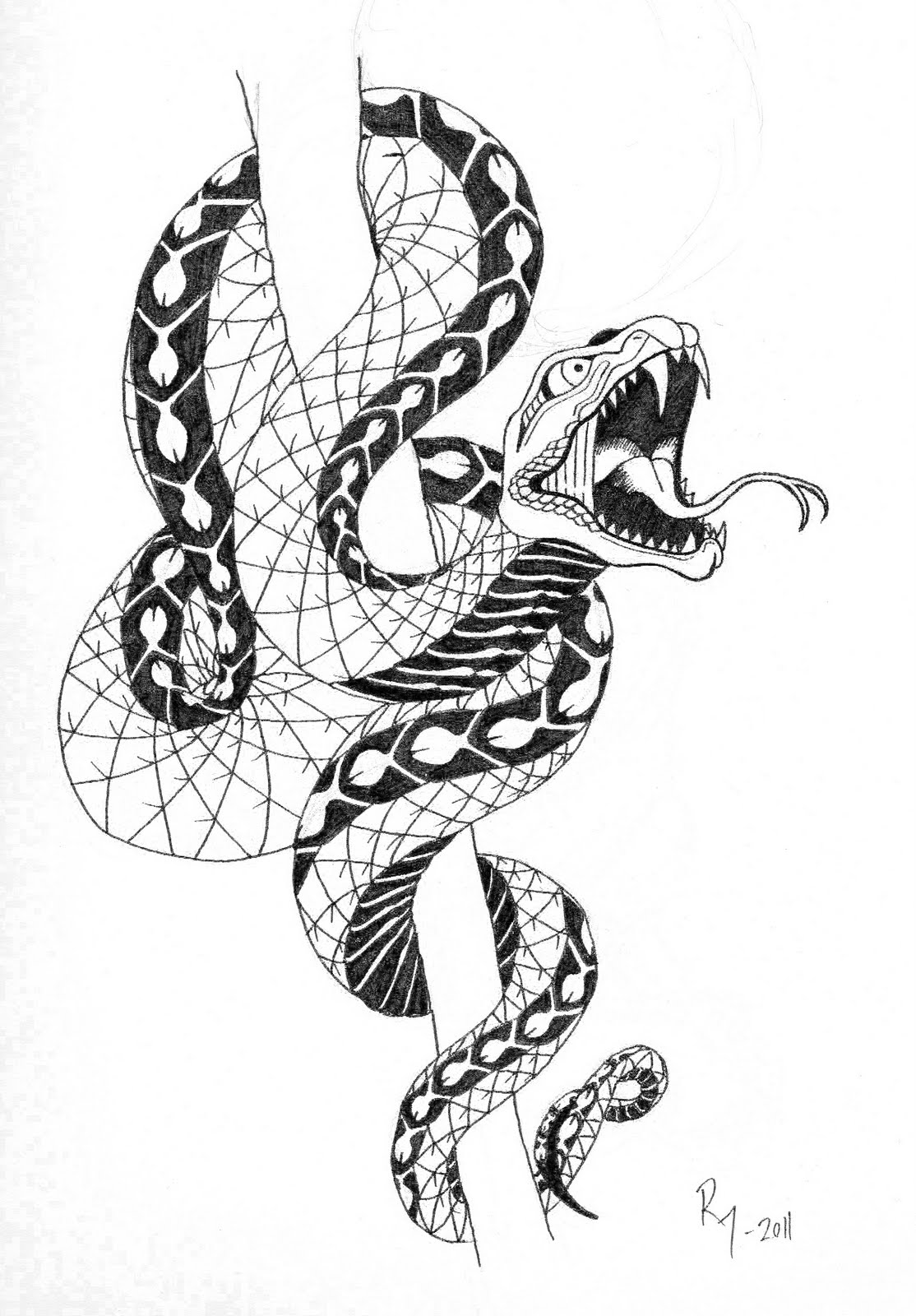eagle and snake coloring pages - photo #14
